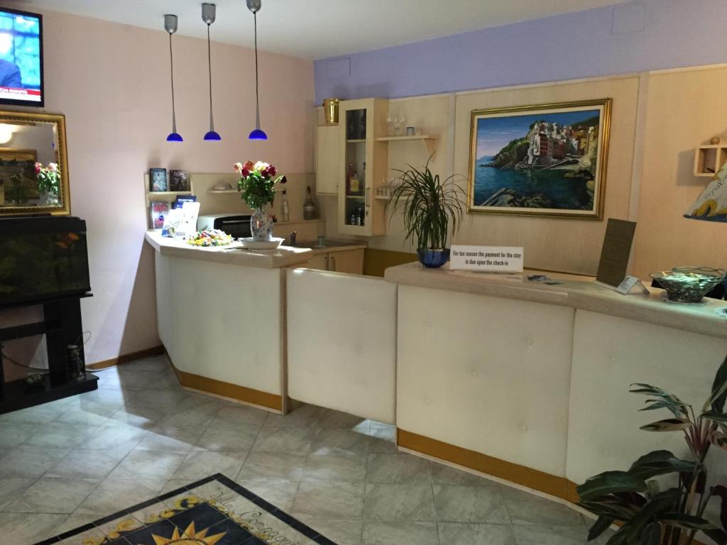 Lobby alebo recepcia v ubytovaní Locanda Dalla Compagnia