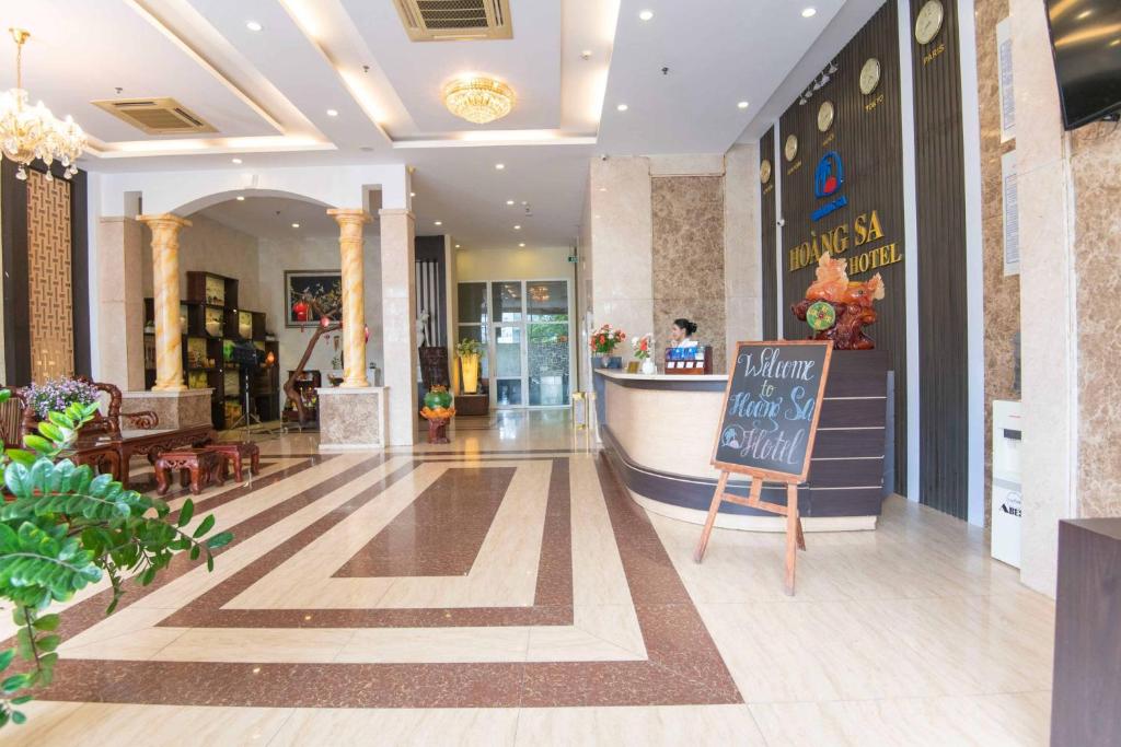 Vstupní hala nebo recepce v ubytování Hoang Sa Hotel