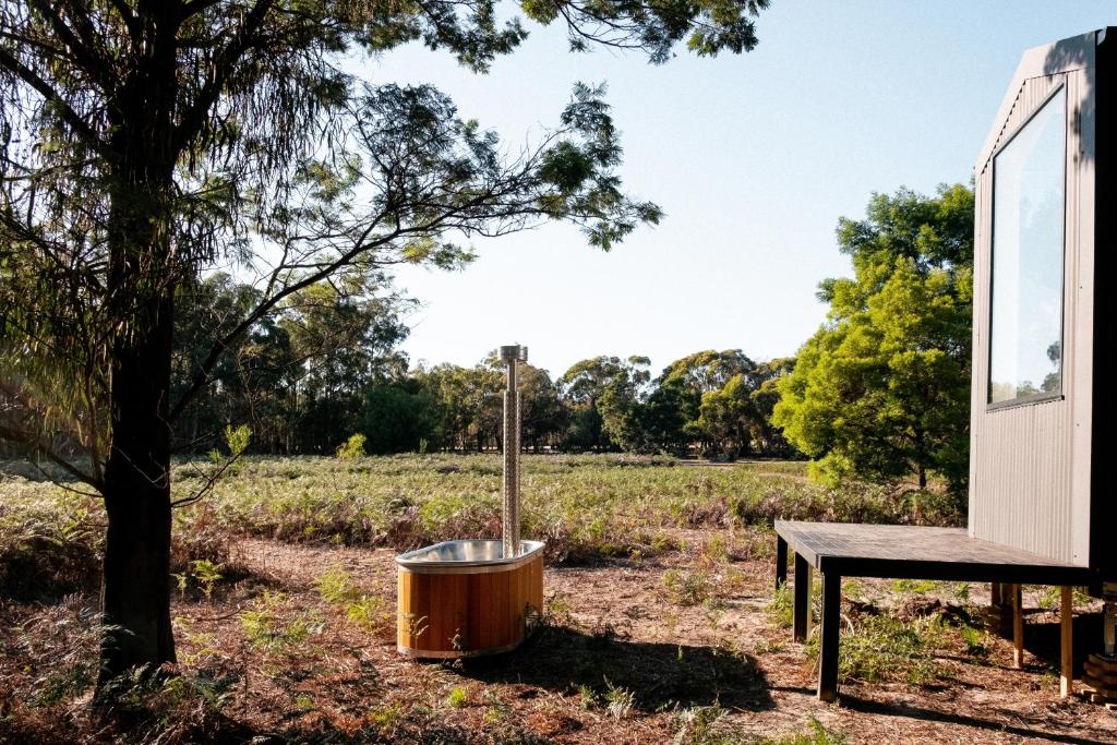 Zahrada ubytování Wild Life Cabin 1 - Grampians