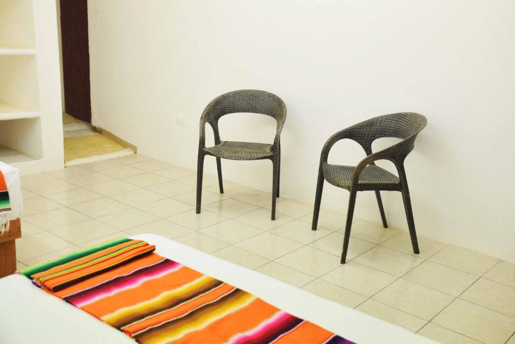 Posezení v ubytování Hostal Casa Bohemia