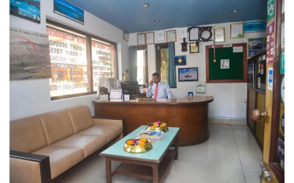 Zona d'estar a Hotel Travel Inn