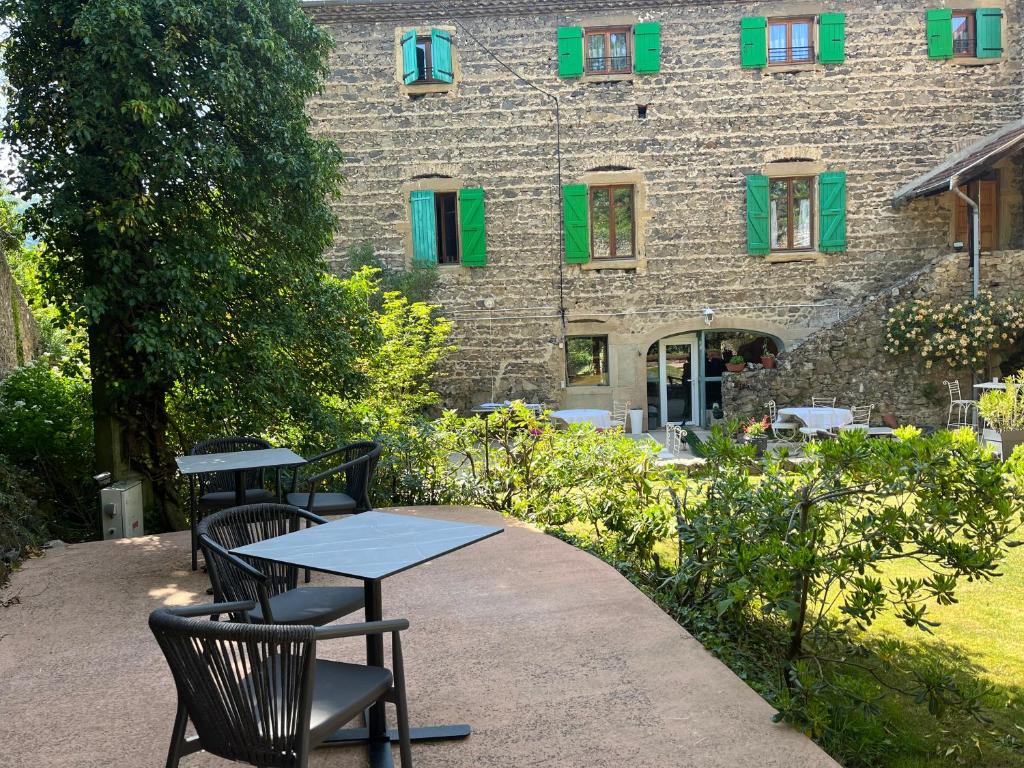 Zahrada ubytování Domaine de Pipangaille