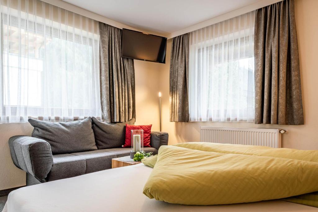 Posezení v ubytování Haus Hochland