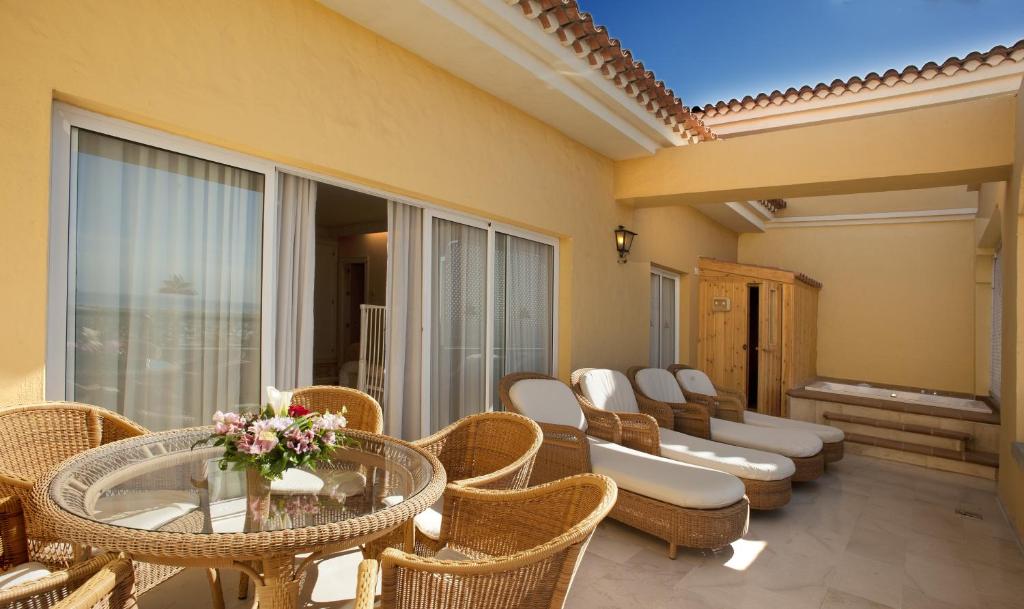 Area soggiorno di Palm Oasis Maspalomas