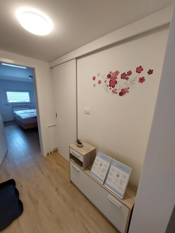 TV a/nebo společenská místnost v ubytování Apartments Marica