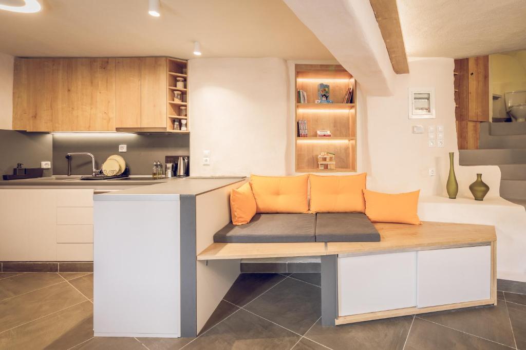 Kuchyňa alebo kuchynka v ubytovaní Gileri eco & design Residences