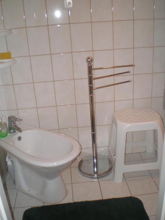 Koupelna v ubytování Jannseni Accommodation