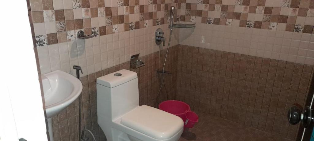 Koupelna v ubytování Marari Adonis Beach Villa