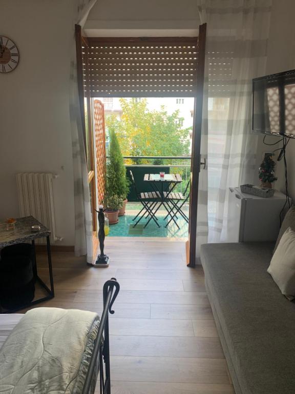 Balkón alebo terasa v ubytovaní B&B Da Vito a San Martino