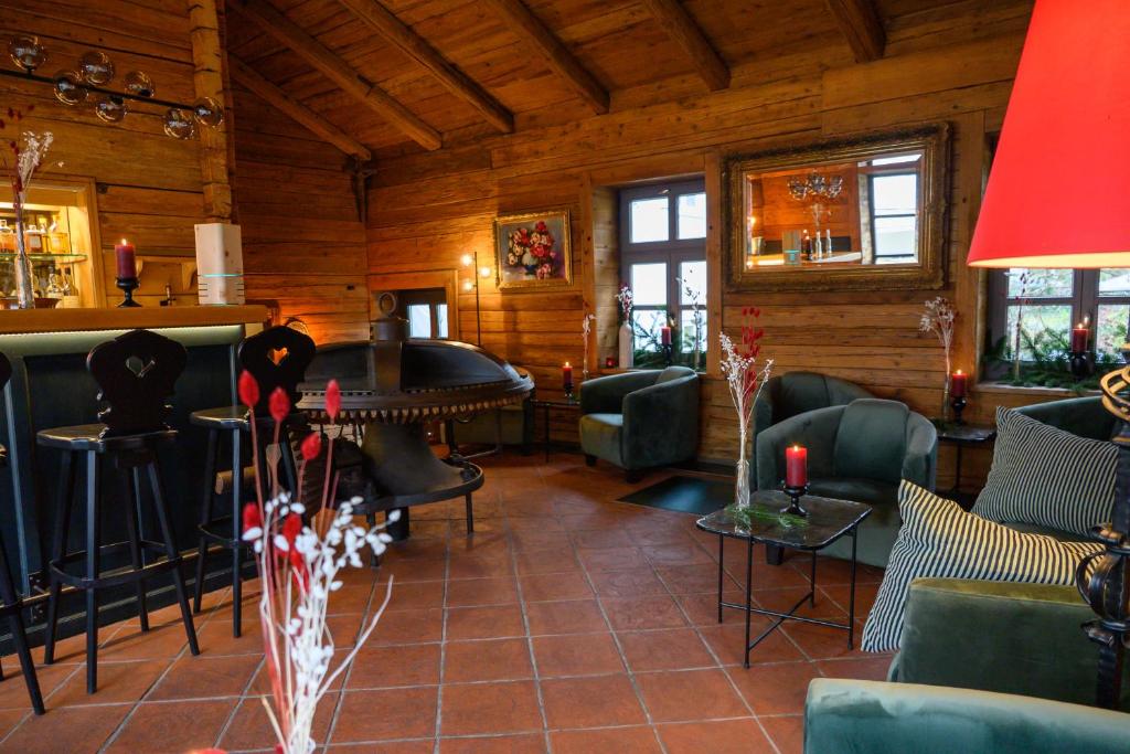 Posezení v ubytování InselMühle