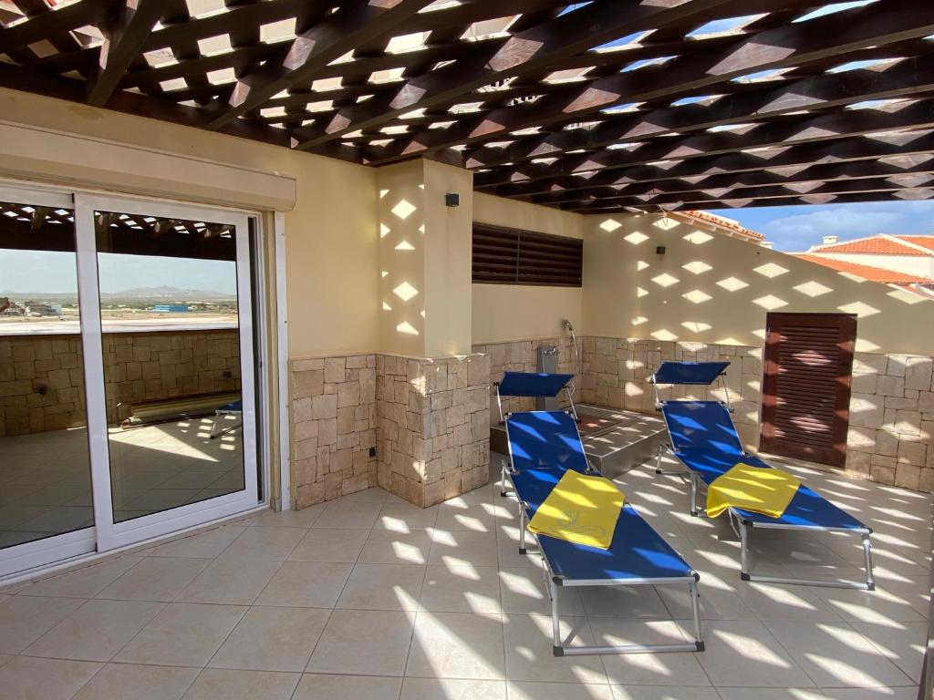 Posezení v ubytování Seaview Luxury Penthouse Mare