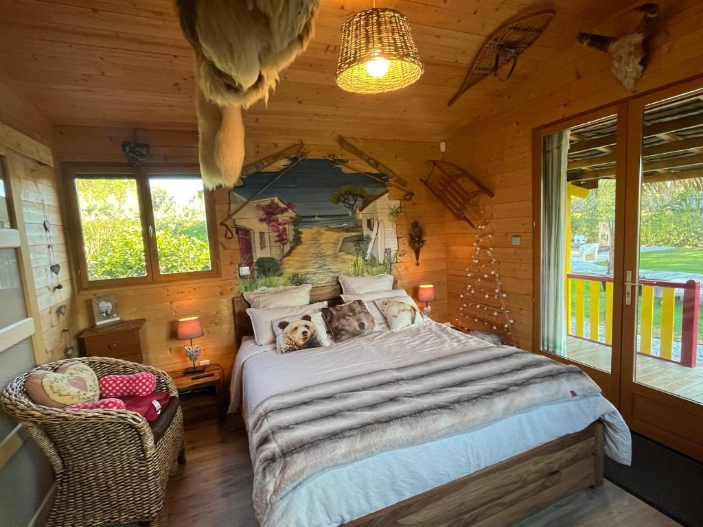 Chambre d'hôtes & SPA Mas Dels Esquirols - Double Room With Mountain View