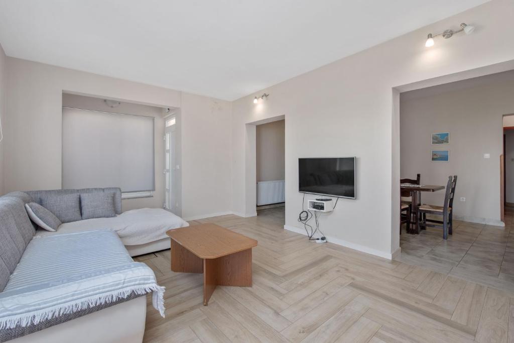 TV a/nebo společenská místnost v ubytování Aparthotel Vila Danica