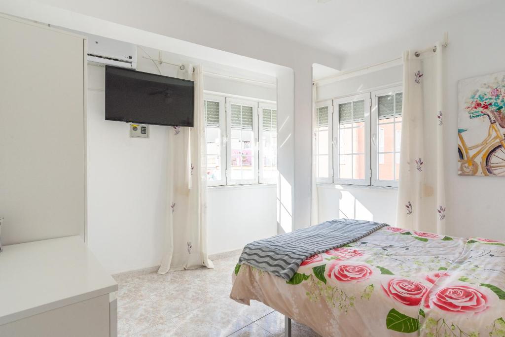 Postel nebo postele na pokoji v ubytování Rooms Breeze & Sun