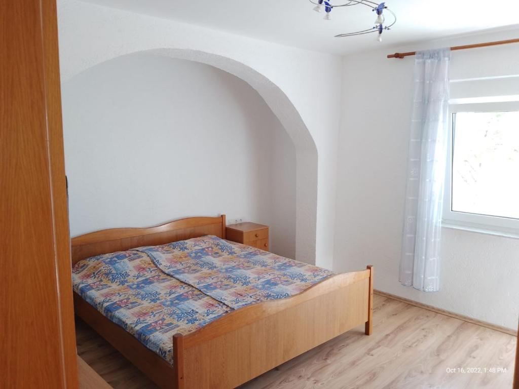 Posteľ alebo postele v izbe v ubytovaní Apartman Tomić - Copacabana Beach Okrug Gornji