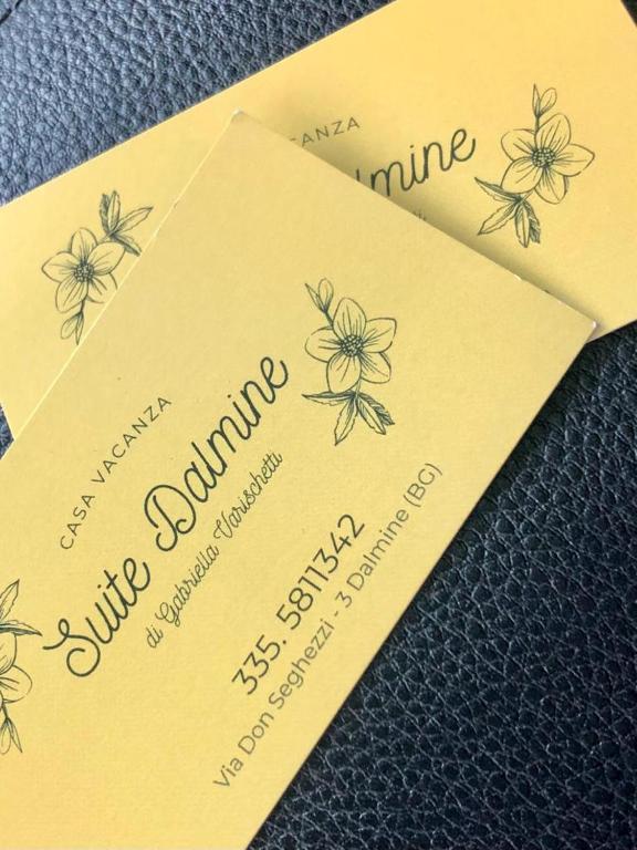 Certifikát, hodnocení, plakát nebo jiný dokument vystavený v ubytování Suite Dalmine
