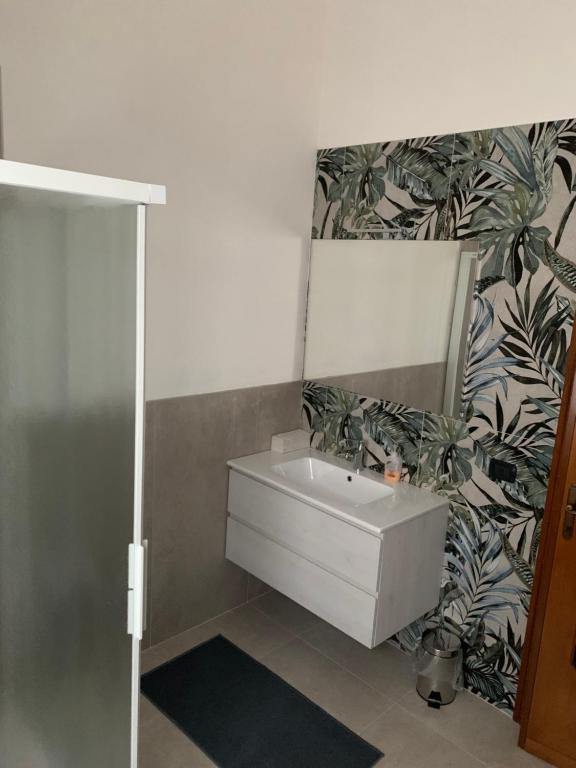A bathroom at Spagna B&B
