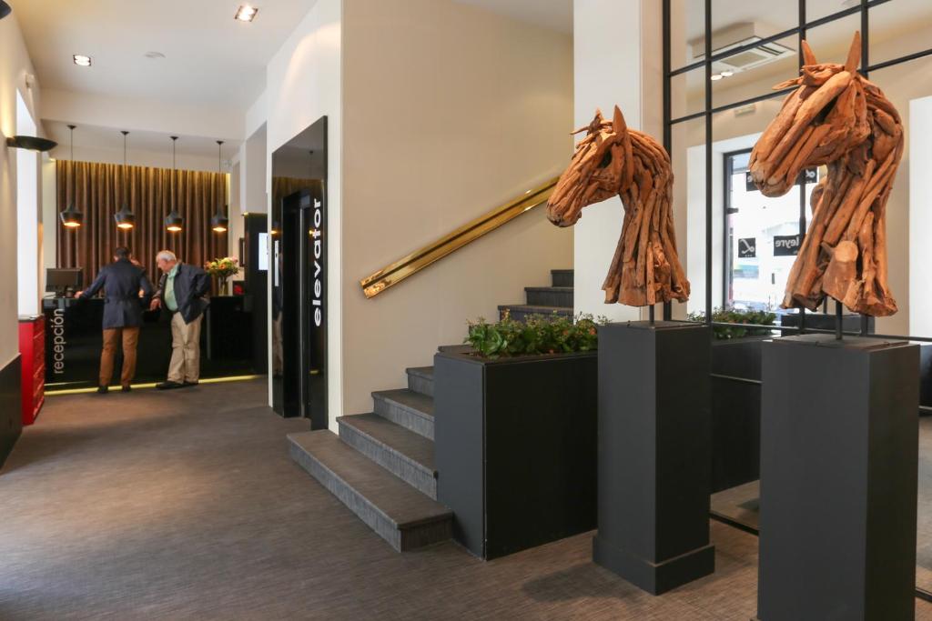 Vstupní hala nebo recepce v ubytování Habitus Hotel Leyre