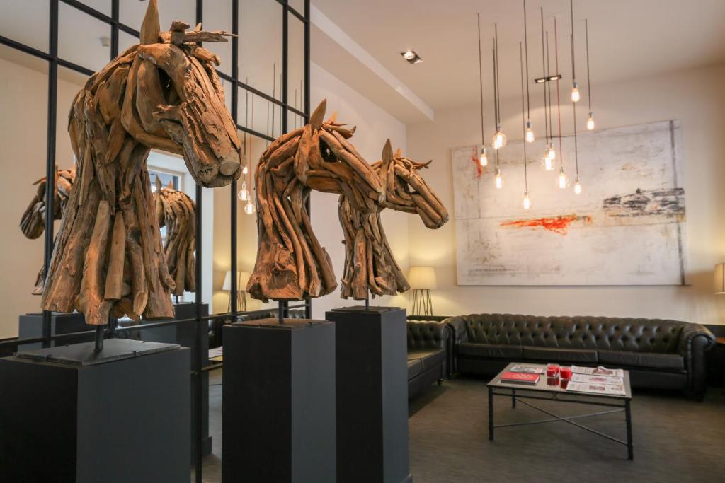 Posezení v ubytování Habitus Hotel Leyre