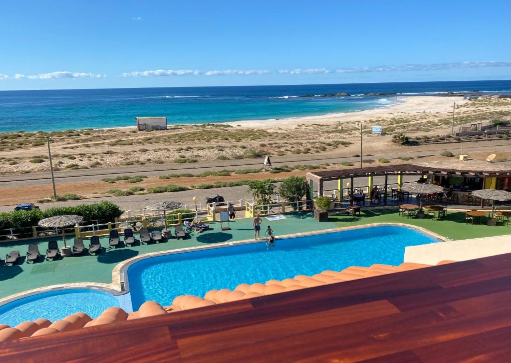 Bazén v ubytování Seaview Luxury Penthouse Mare nebo v jeho okolí
