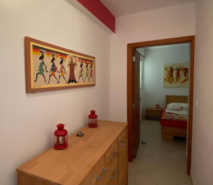 Postel nebo postele na pokoji v ubytování Seaview Luxury Penthouse Mare