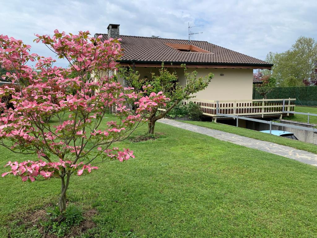 Zahrada ubytování B&B Il Ciliegio