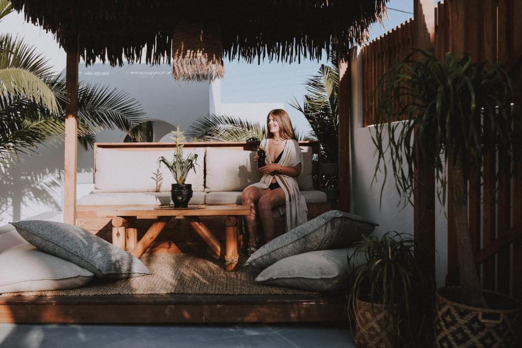 Posezení v ubytování Margarita Hotel