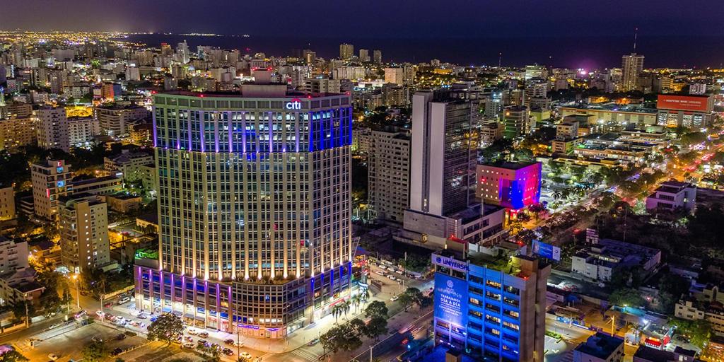 Nespecifikovaný výhled na destinaci Santo Domingo nebo výhled na město při pohledu z hotelu