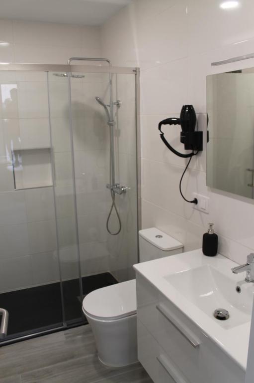 Kúpeľňa v ubytovaní Apartamentos los Nidillos