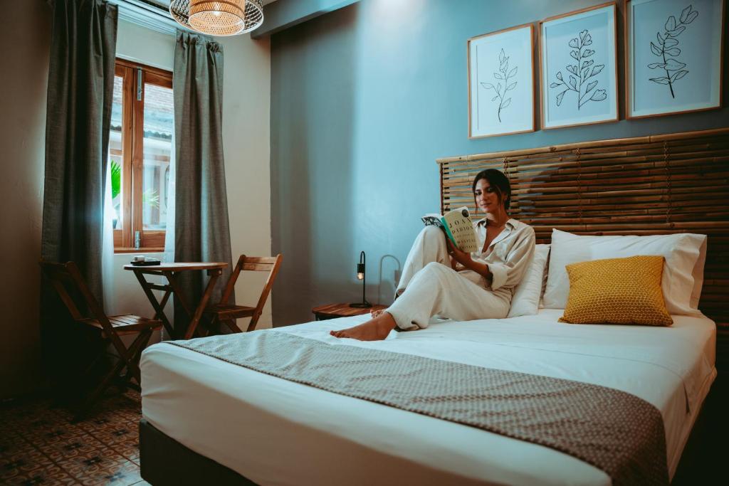 Postel nebo postele na pokoji v ubytování Viajero Cartagena - Centro Hostel