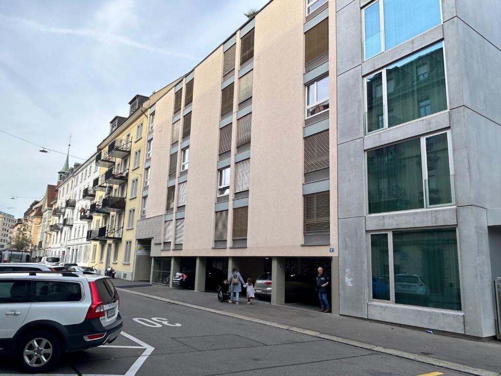 Budova, kde se apartmán nachází