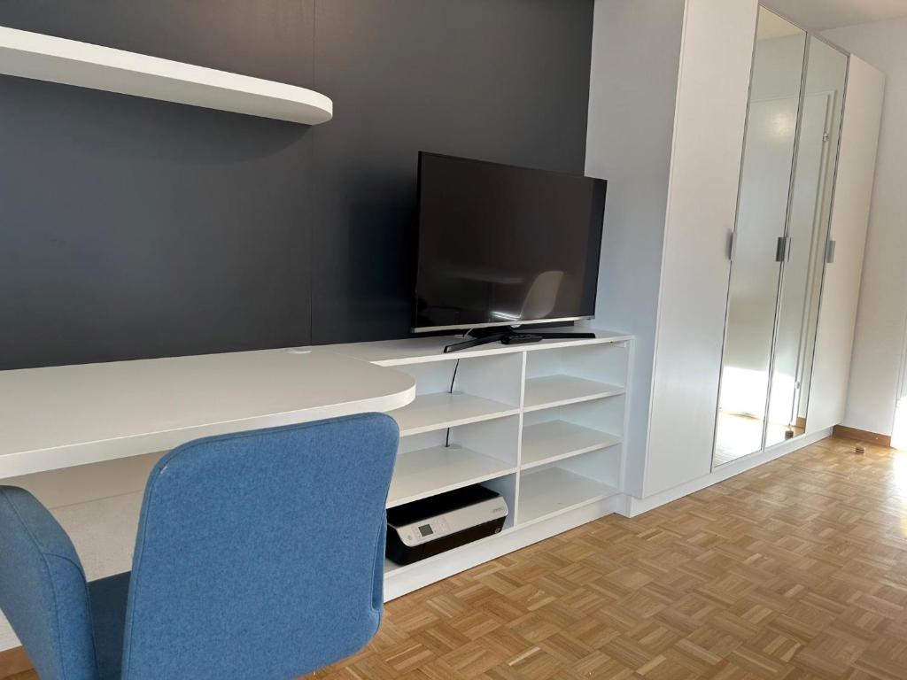 TV a/nebo společenská místnost v ubytování Guesthouse Elisa 6