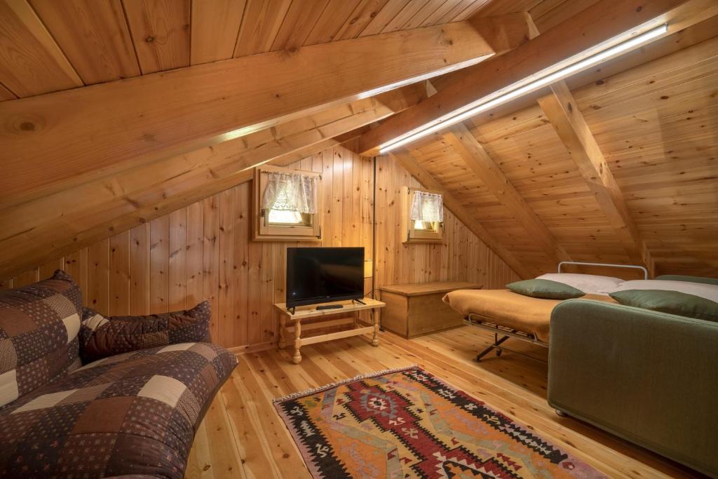 Posedenie v ubytovaní Chalet indipendente Mas Tarlenta nel Parco Nazionale dello Stelvio