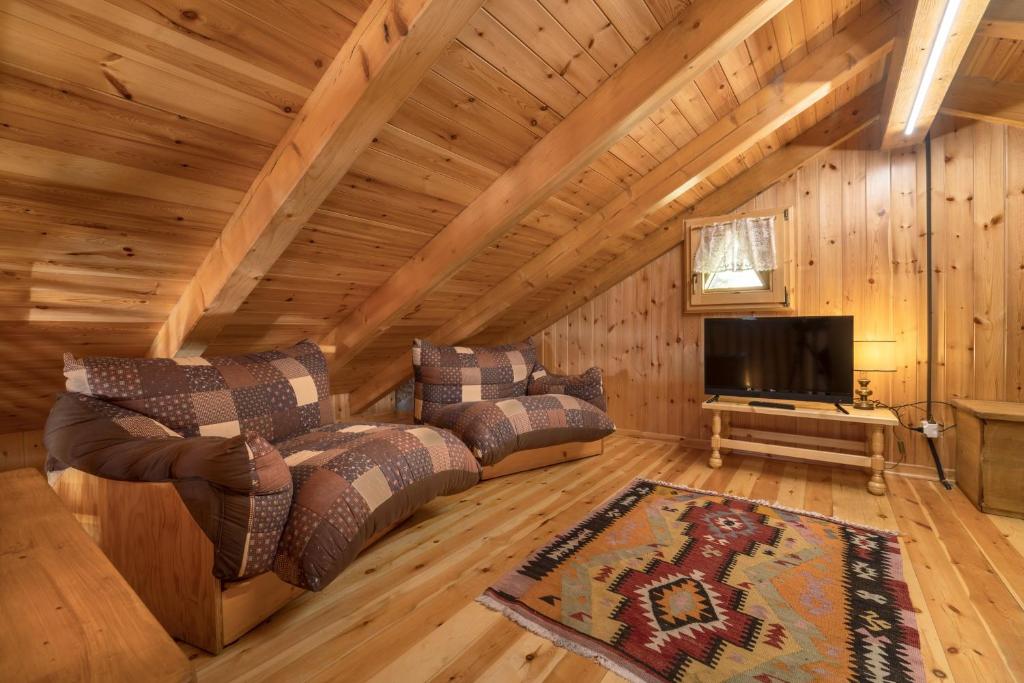 Posedenie v ubytovaní Chalet indipendente Mas Tarlenta nel Parco Nazionale dello Stelvio