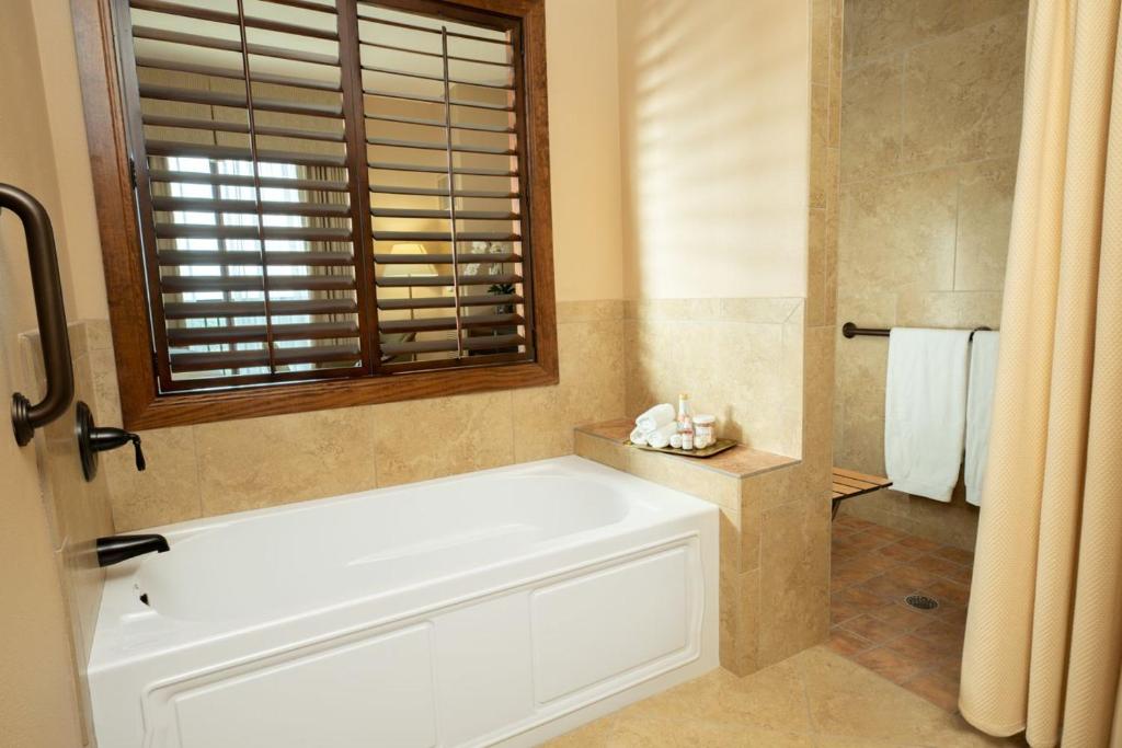 Koupelna v ubytování Hotel Viata