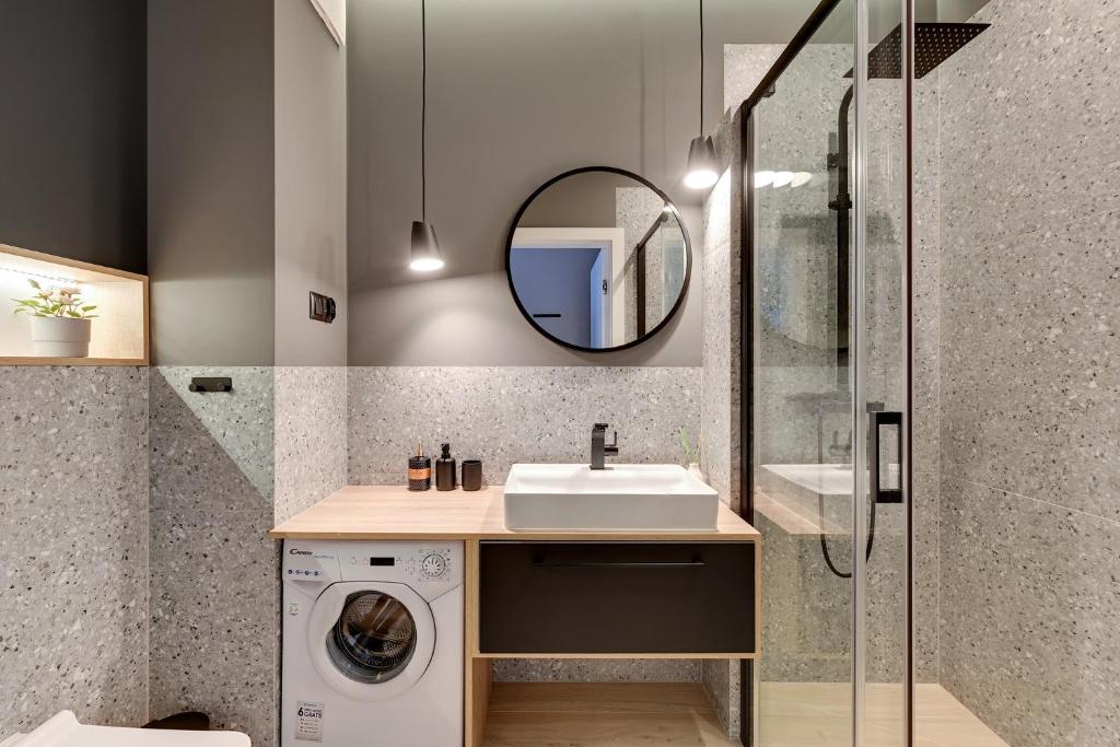 Kúpeľňa v ubytovaní Flatbook - City Center Apartments Granaria I