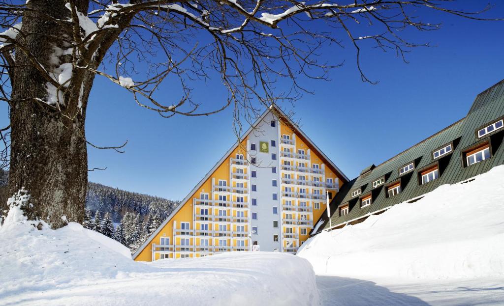 Pinia Hotel & Resort v zimě