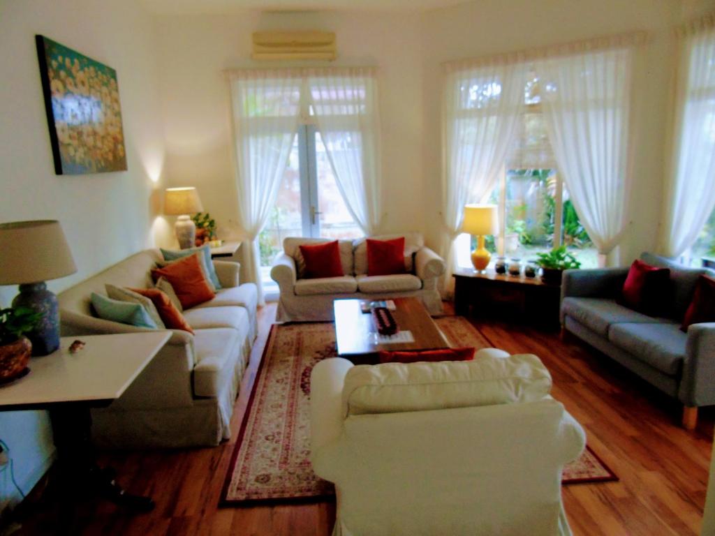 Posezení v ubytování Rumah Putih near KLIA