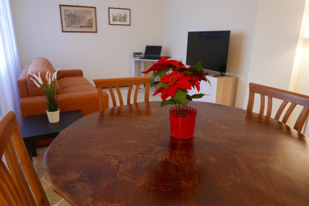 Telewizja i/lub zestaw kina domowego w obiekcie Residenza Feltre