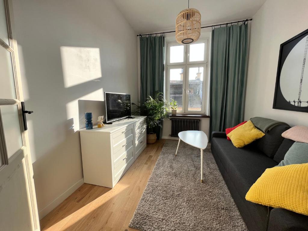 Kuchyňa alebo kuchynka v ubytovaní Apartment Ida, Kazimierz center