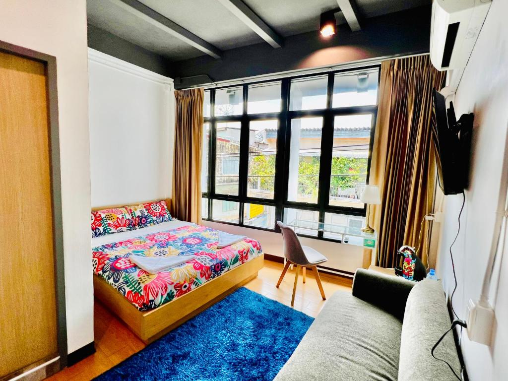 Giường trong phòng chung tại Daraya Hostel