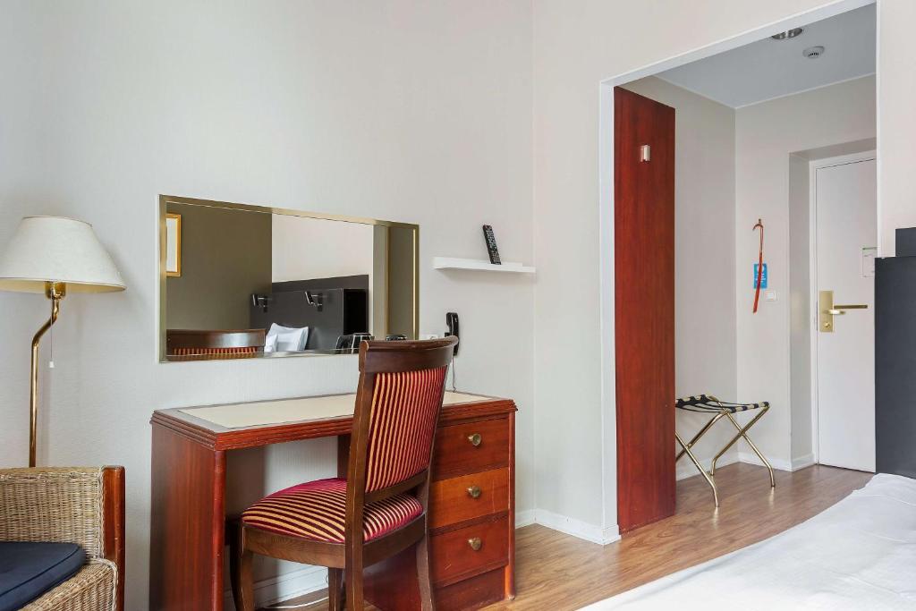 Kuchyň nebo kuchyňský kout v ubytování Best Western Tidbloms Hotel