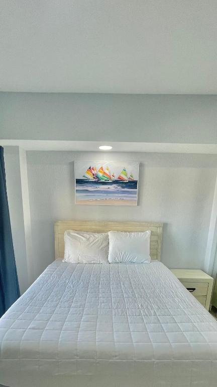 Postel nebo postele na pokoji v ubytování Vistalmar Beach Resort