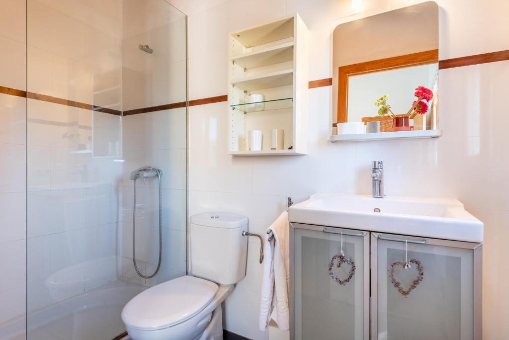 Koupelna v ubytování Finca Albocasser by Mallorca House Rent
