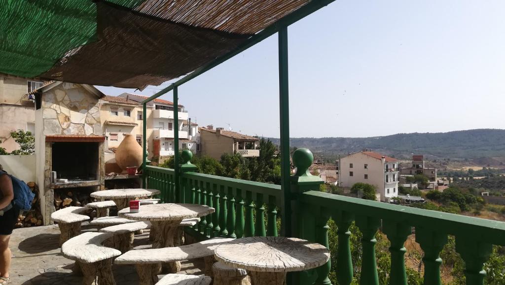 Nespecifikovaný výhled na hory nebo výhled na hory při pohledu z aparthotelu