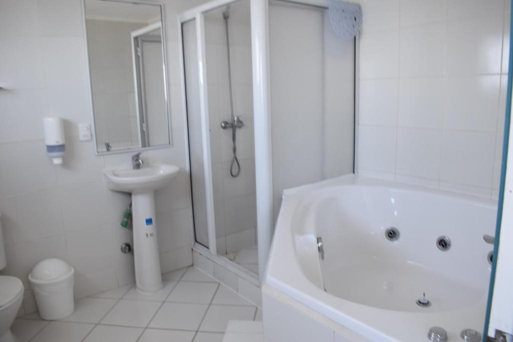 Koupelna v ubytování Bahía Luz Hostal