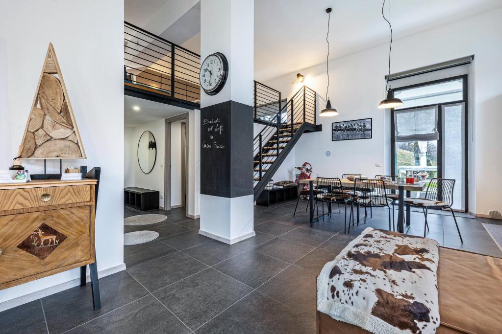 Posezení v ubytování Loft Casa Facco