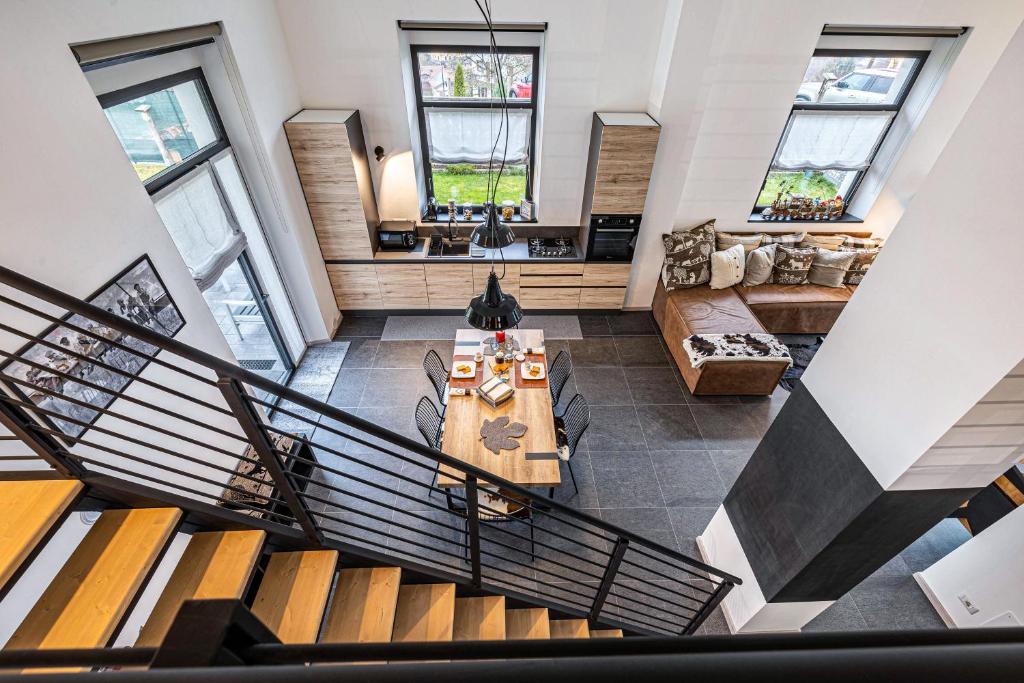 Posezení v ubytování Loft Casa Facco