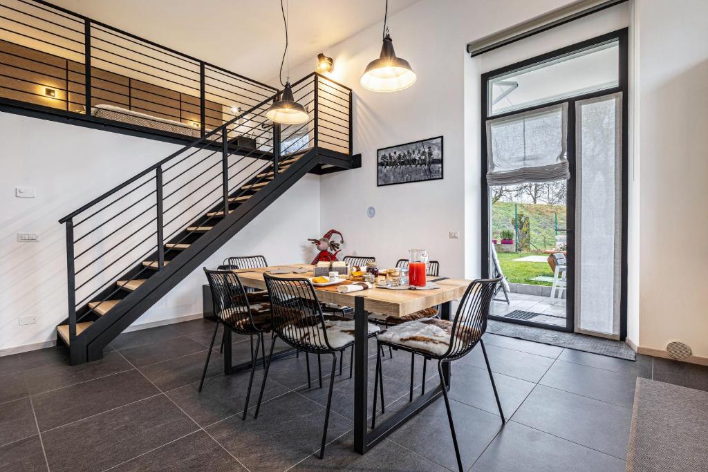 Posezení v ubytování Loft Casa Facco