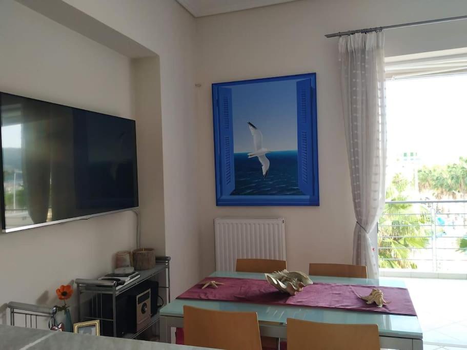 A television and/or entertainment centre at Mare Marina View 1